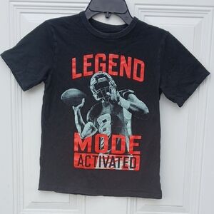 Place Legend Mode Activated Tee - Black and Red